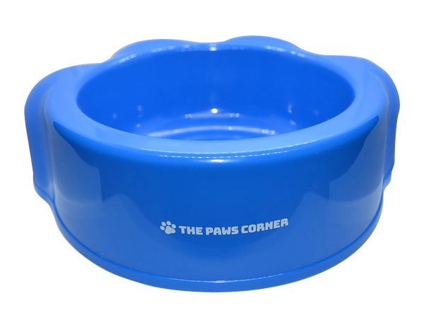 Paw-Shaped Pet Bowl for Dogs & Cats – Dishwasher Safe, 22 oz
