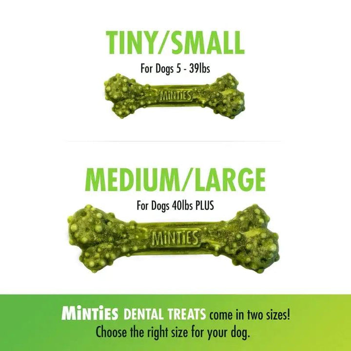 Dental Bone Treats - 20 Ct for Dogs 40+ lbs - themiraclebrands.com