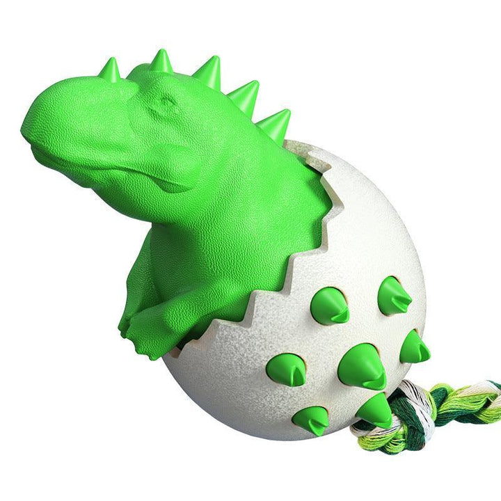 Dinosaur Egg Dog Toothbrush Toy Combo - themiraclebrands.com