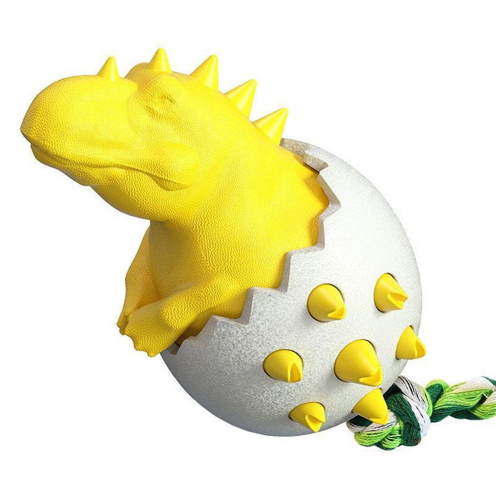 Dinosaur Egg Dog Toothbrush Toy Combo - themiraclebrands.com