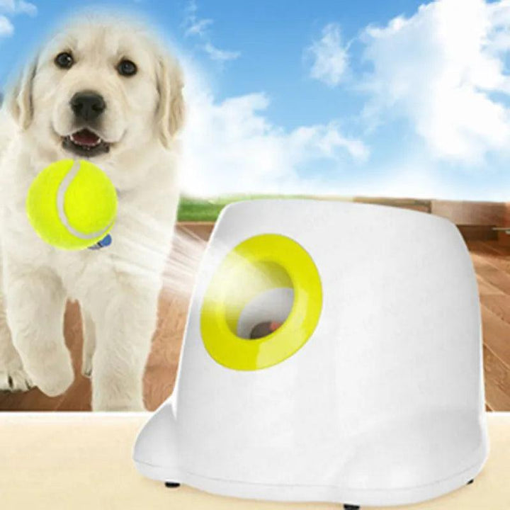 Dog Ball Launcher Catapult Toy with Tennis Ball - themiraclebrands.com