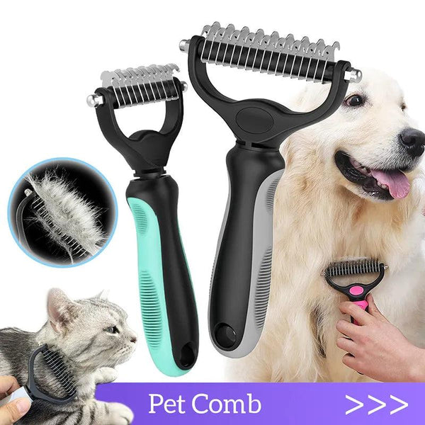 Dog Cat Hair Removal Comb Grooming Tool - themiraclebrands.com