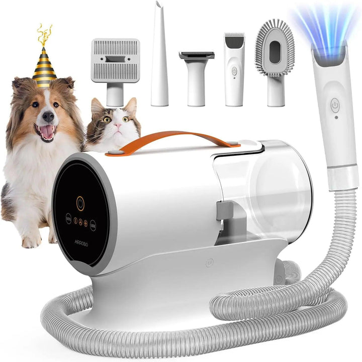 Dog Hair Vacuum Grooming Kit 12000Pa 2L Capacity - themiraclebrands.com