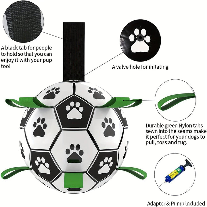 Dog Soccer Ball for Indoor and Outdoor Play - themiraclebrands.com