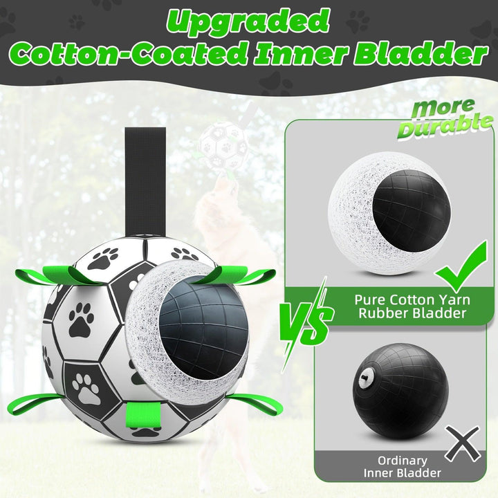 Dog Soccer Ball for Indoor and Outdoor Play - themiraclebrands.com