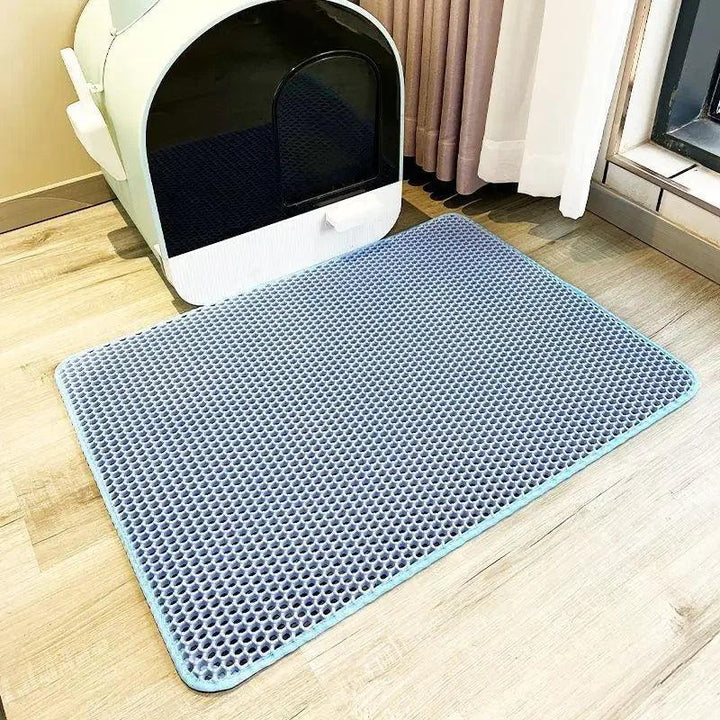 Double Layer Non-Slip Cat Litter Mat - themiraclebrands.com