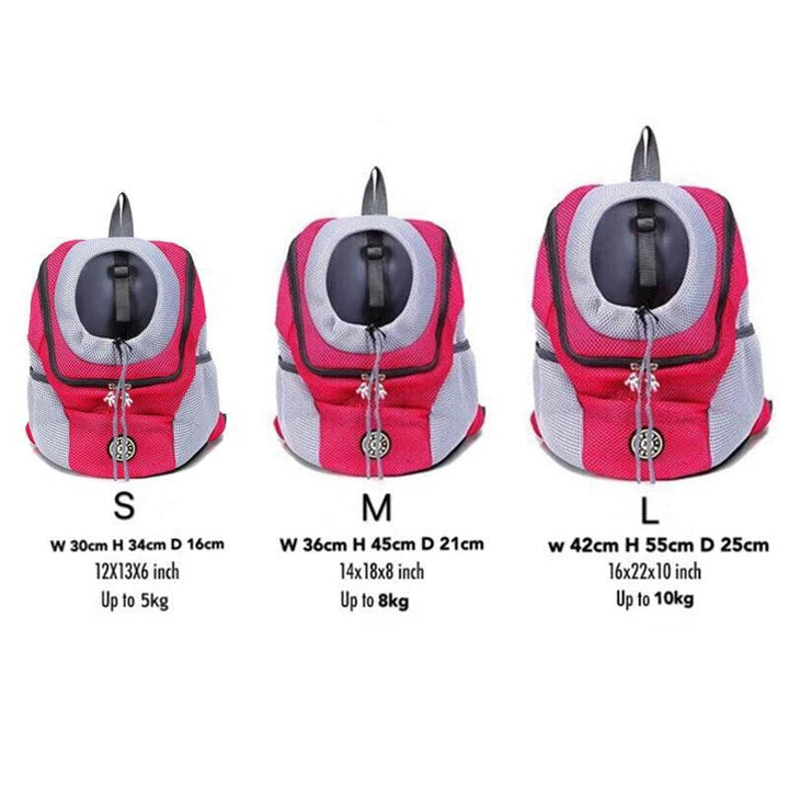 Double Shoulder Pet Travel Backpack Carrier - themiraclebrands.com