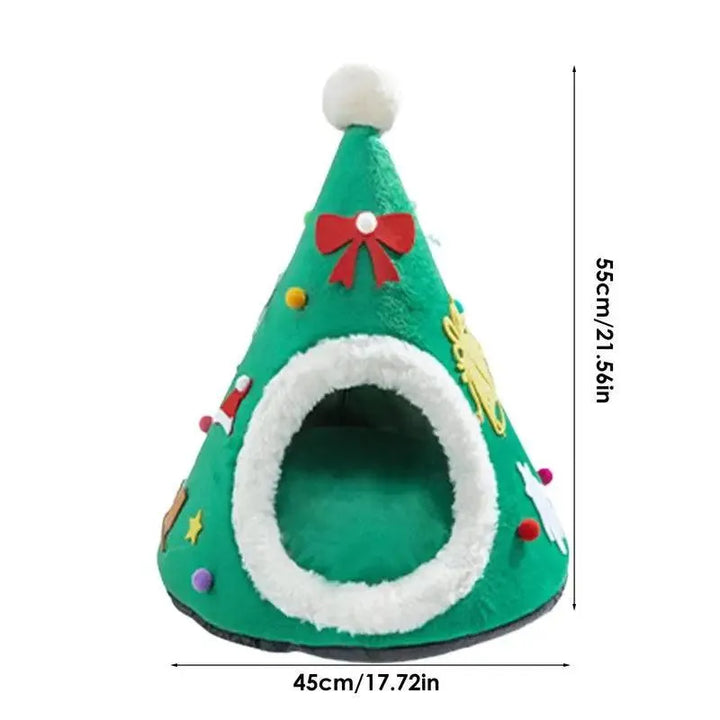 Durable Christmas Cat Hut Cottage - themiraclebrands.com