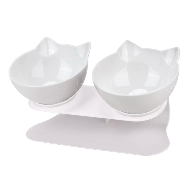 Durable Double Pet Food Water Feeder Bowls - themiraclebrands.com