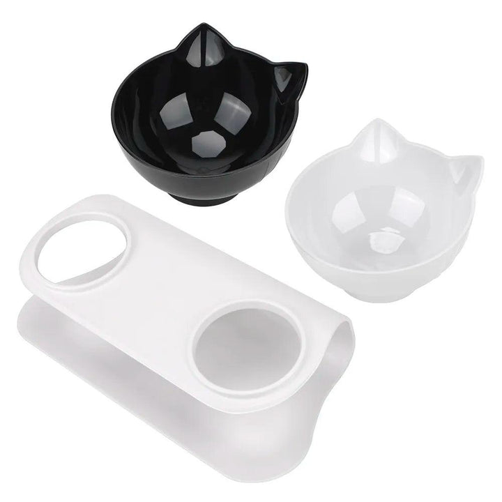 Durable Double Pet Food Water Feeder Bowls - themiraclebrands.com