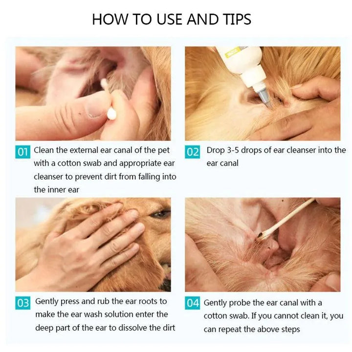 Ear Mites Medicated Ear Wash - themiraclebrands.com