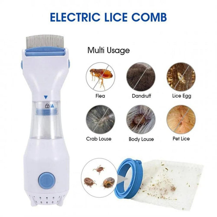 Electric Flea Removal Comb - themiraclebrands.com