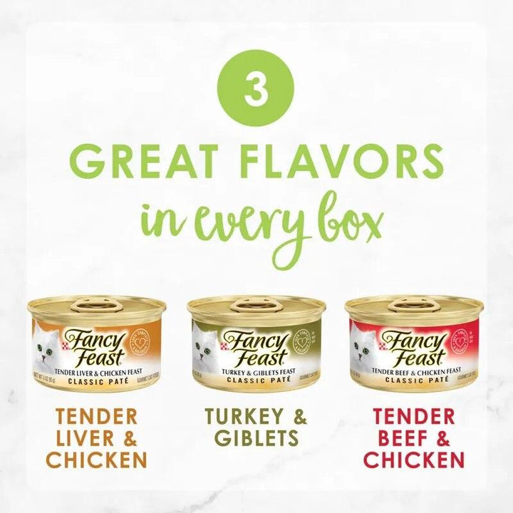 Fancy Feast Variety Pack 30 Cans - themiraclebrands.com