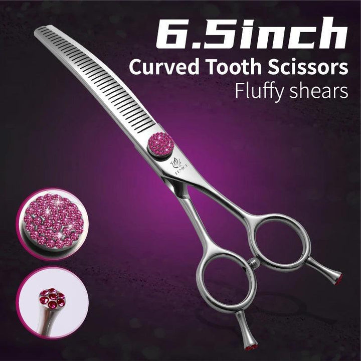 Fenice Curved Grooming Shears 7.0/7.5 inch - themiraclebrands.com