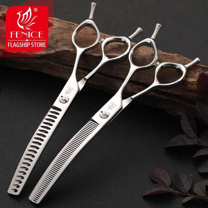 Fenice Curved Grooming Shears 7.0/7.5 inch - themiraclebrands.com