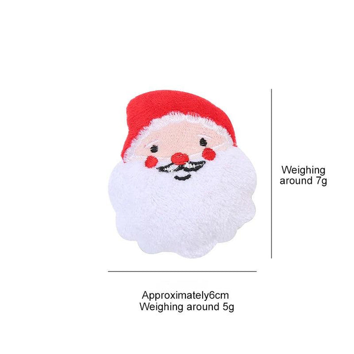 Festive Plush Catnip Toys, Santa, Elk, Gingerbread Man - themiraclebrands.com