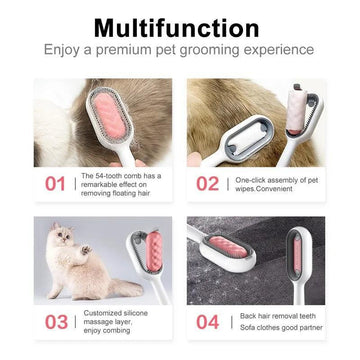 Floating Hair Remover Pet Grooming Brush - themiraclebrands.com
