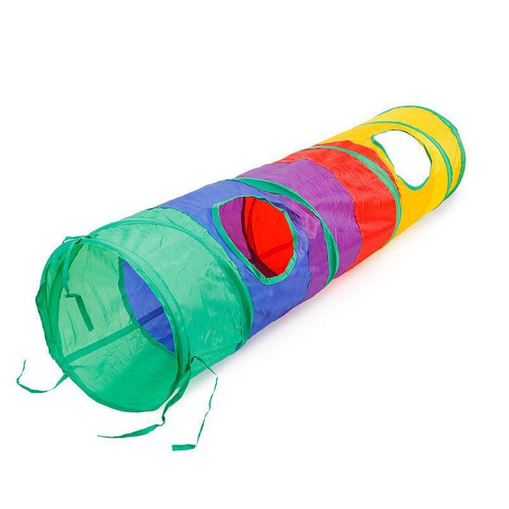 Foldable Interactive Cat Play Tunnel - themiraclebrands.com