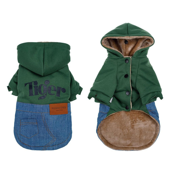 Warm Two-Legged Dog Vest for Autumn & Winter - themiraclebrands.com