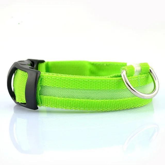 LED Pet Dog Collar - Night Safety Flashing Glow Collar - themiraclebrands.com