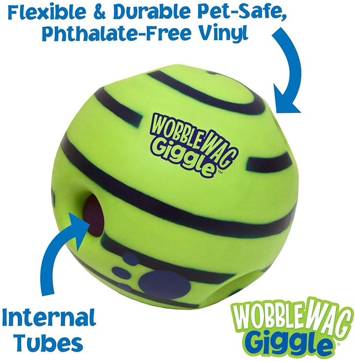 Glowing Interactive Dog Toy Wobble Wag Giggle - themiraclebrands.com