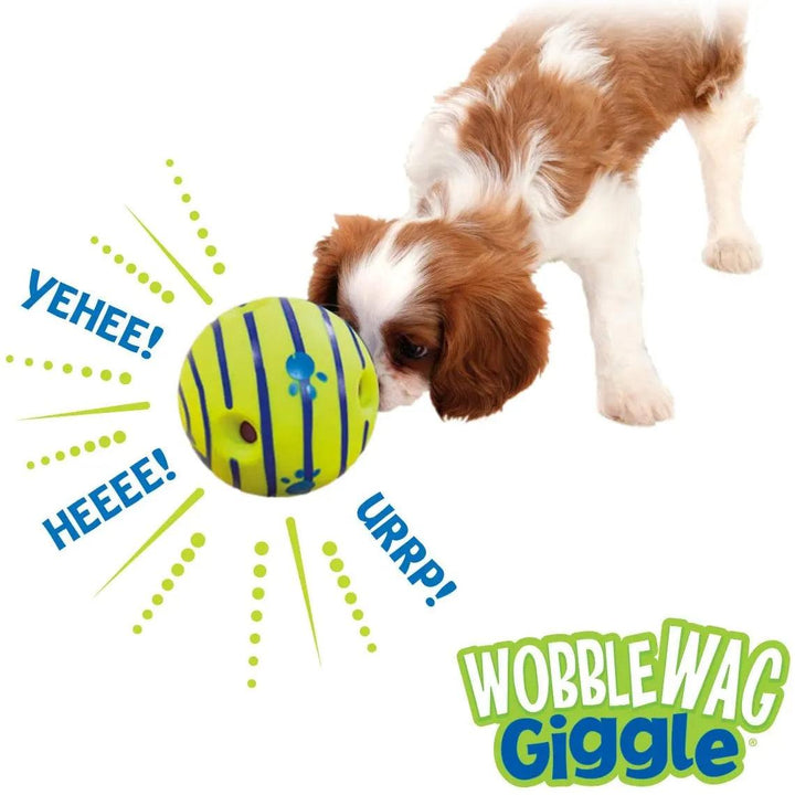 Glowing Interactive Dog Toy Wobble Wag Giggle - themiraclebrands.com