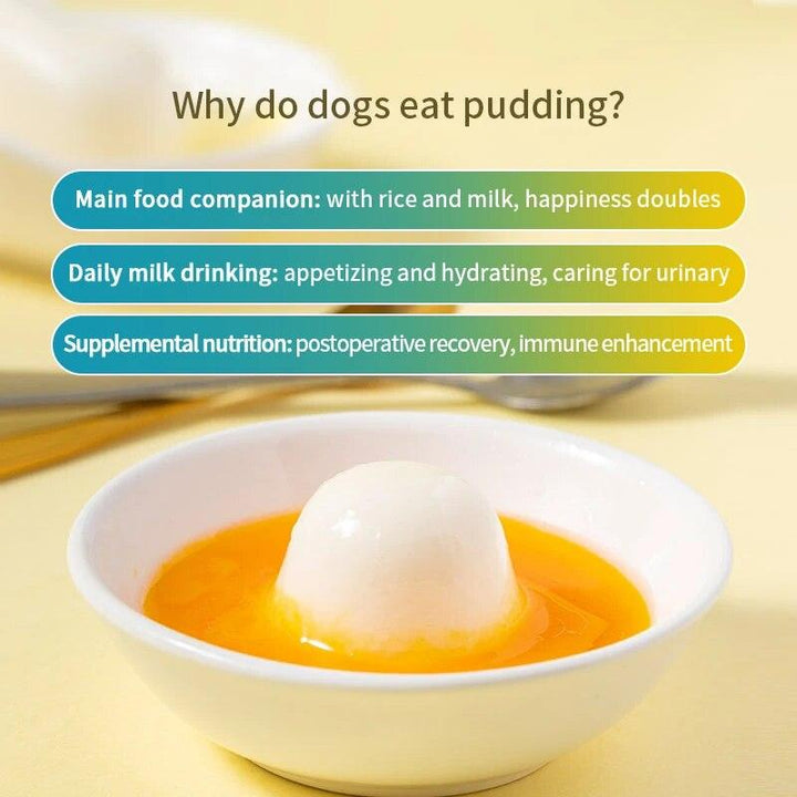 Goat's Milk Egg Yolk Dog Snacks Cat Pudding - themiraclebrands.com