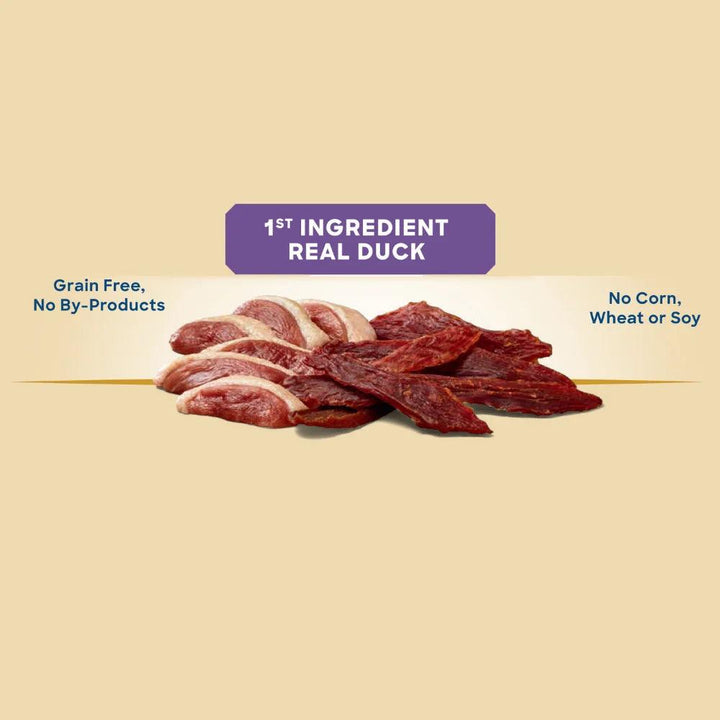 Golden Rewards Duck Flavor Dry Jerky Treats 64 oz - themiraclebrands.com