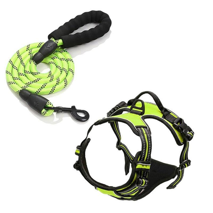 Pet Dog Chest Strap Vest with Explosion-Proof Buckle Traction Rope - themiraclebrands.com