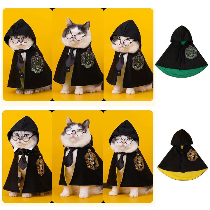 Halloween Cloak Hat Pet Costume - themiraclebrands.com