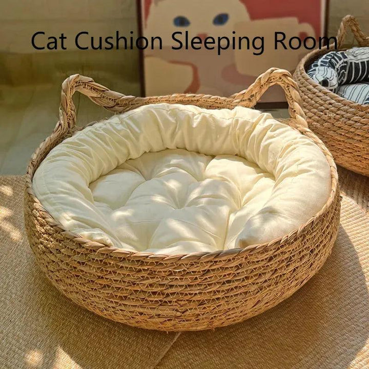 Handmade Vine Cat Nest - themiraclebrands.com