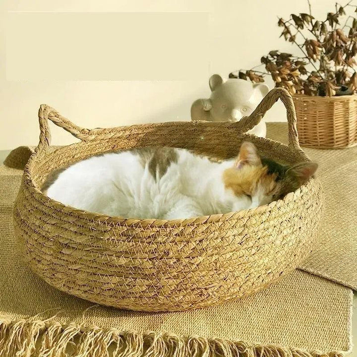 Handmade Vine Cat Nest - themiraclebrands.com