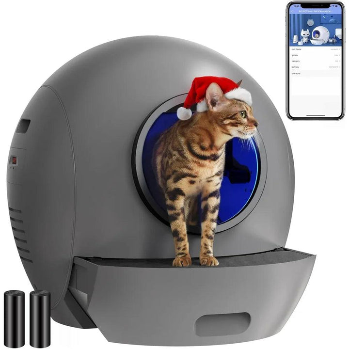 Hands Off Self Cleaning Cat Litter Box - themiraclebrands.com