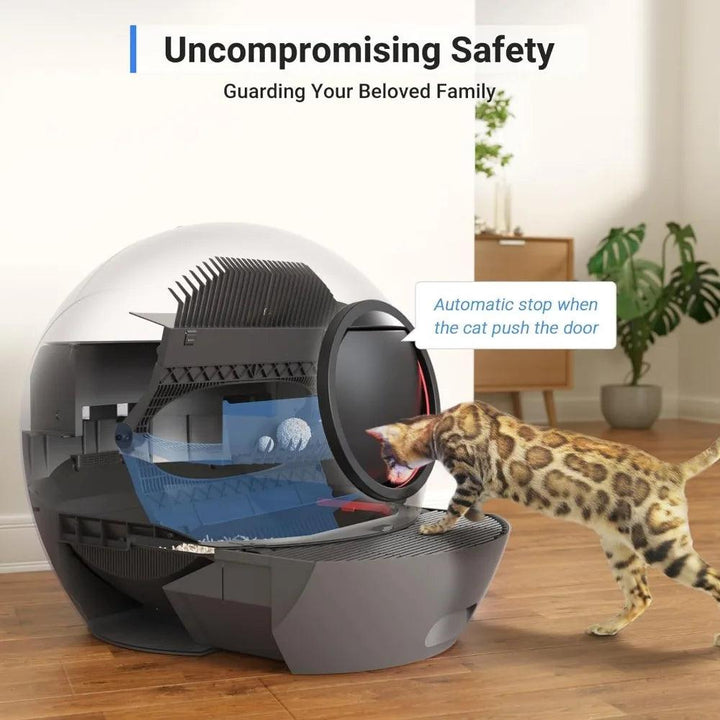 Hands Off Self Cleaning Cat Litter Box - themiraclebrands.com