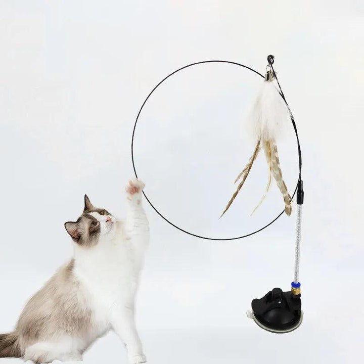 HandsFree Interactive Cat Toy Stick - themiraclebrands.com