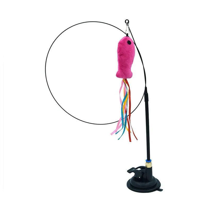 HandsFree Interactive Cat Toy Stick - themiraclebrands.com