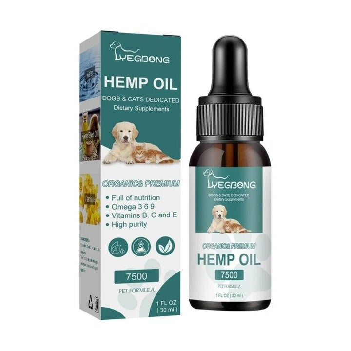 Hemp Omega Vitamin Pet Wellness J60C - themiraclebrands.com