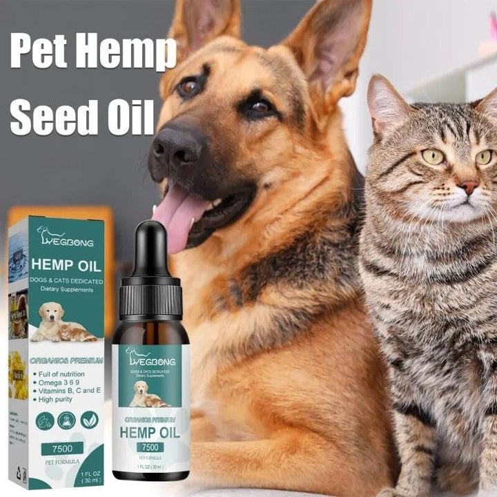 Hemp Omega Vitamin Pet Wellness J60C - themiraclebrands.com