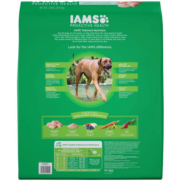 IAMS Large Breed Dog Food 30 lb Bag - themiraclebrands.com