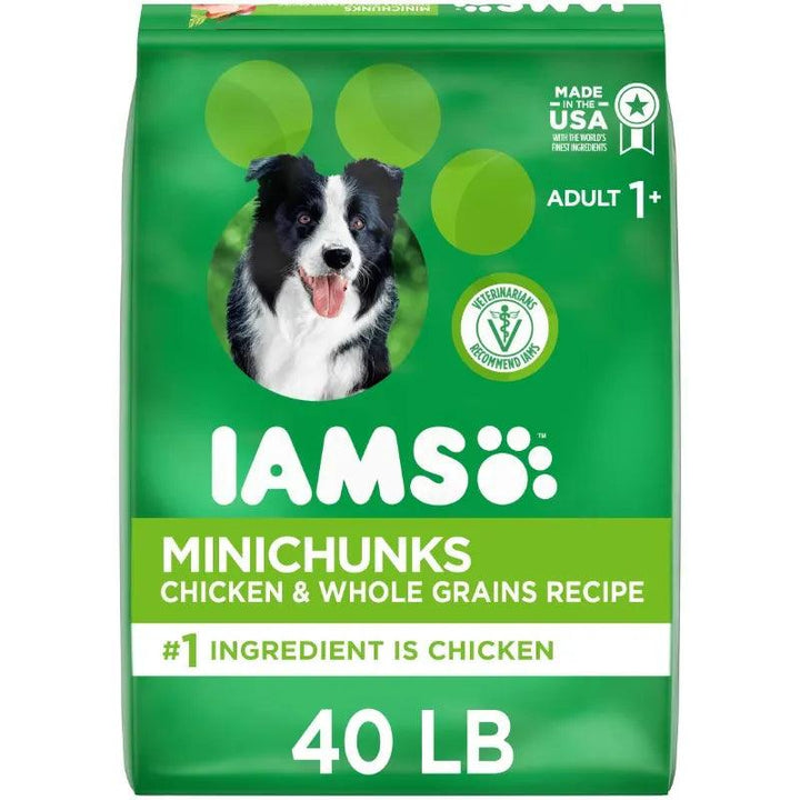 IAMS Minichunks Chicken Dog Food 40 lb Bag - themiraclebrands.com