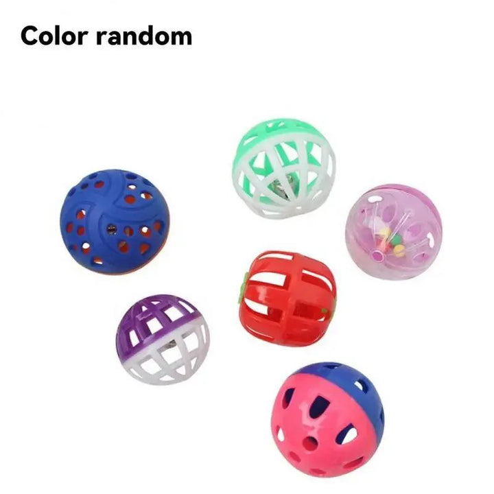 Interactive Colorful Plastic Ball with Bell - themiraclebrands.com