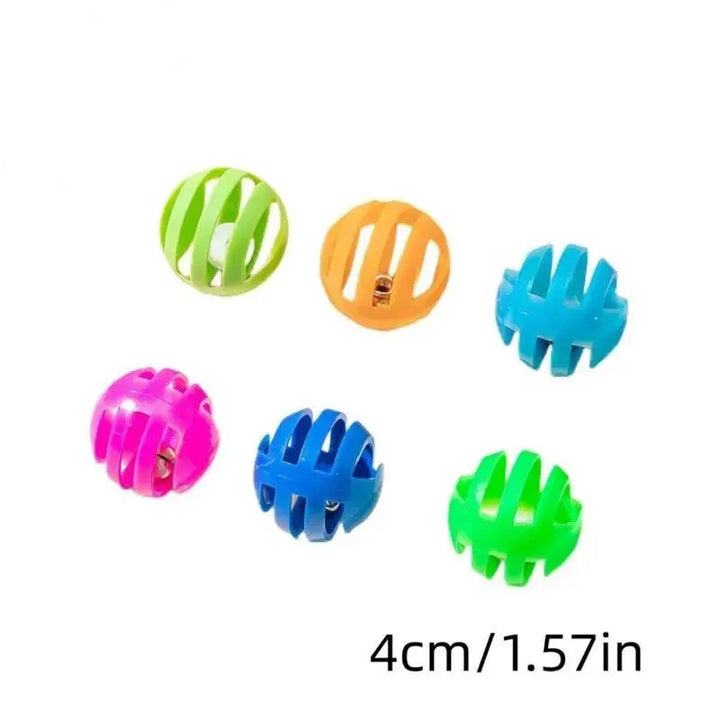 Interactive Colorful Plastic Ball with Bell - themiraclebrands.com