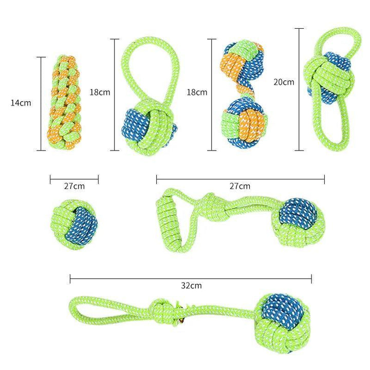 Interactive Cotton Rope Dog Toys - themiraclebrands.com