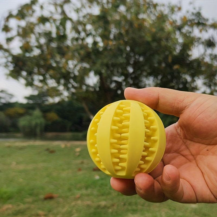 Interactive Dog Toy - Food Dispensing Ball - themiraclebrands.com