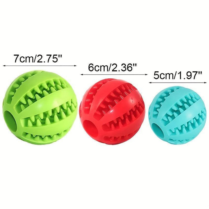 Interactive Dog Toy - Food Dispensing Ball - themiraclebrands.com