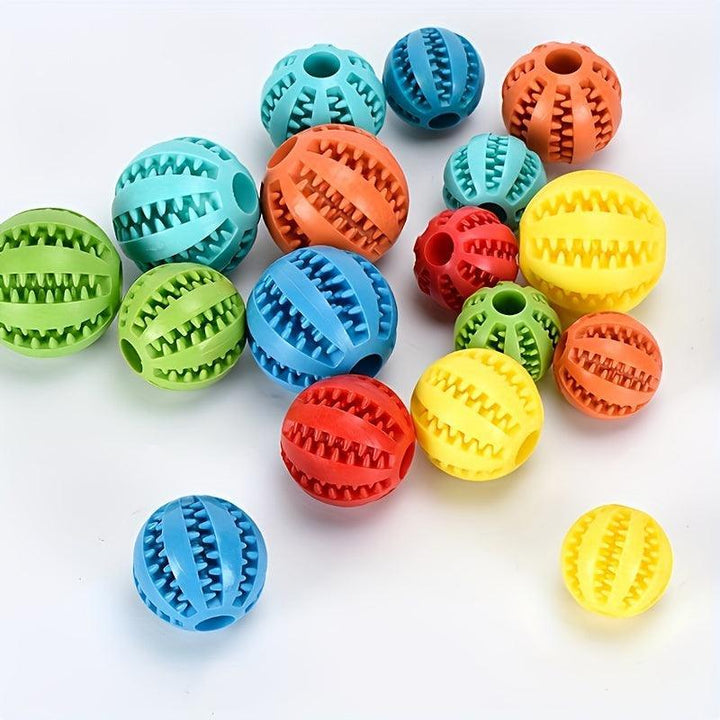 Interactive Dog Toy - Food Dispensing Ball - themiraclebrands.com