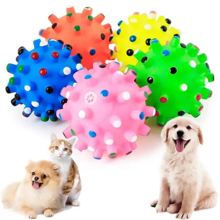 Interactive Durable Pet Training Ball Decompression Toy - themiraclebrands.com