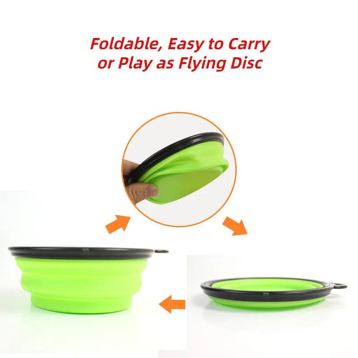 Large Collapsible Dog Bowl 1000ml - themiraclebrands.com