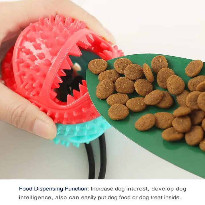 Large Dog Interactive Chew Toy with Suction Cup - themiraclebrands.com