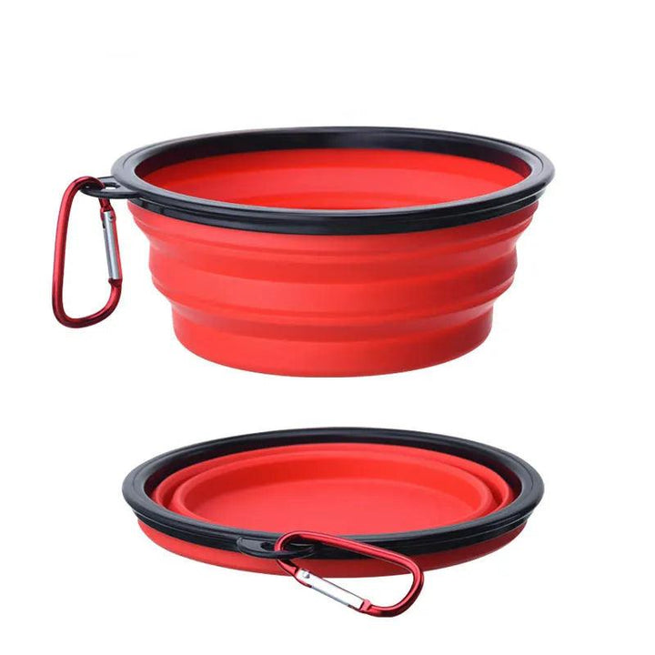 Large Folding Silicone Pet Bowl - themiraclebrands.com